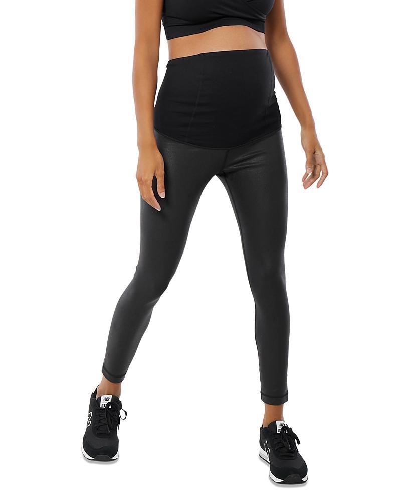 Ingrid & Isabel Faux Leather Maternity Leggings Product Image