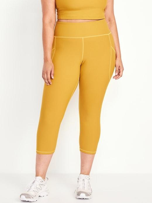 High-Waisted PowerSoft Crop Leggings product image