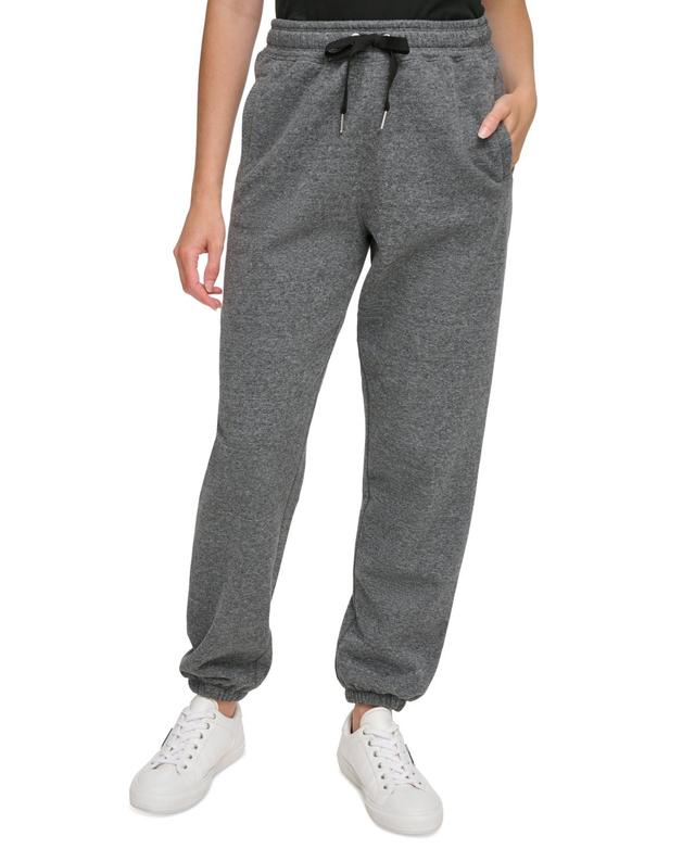 Calvin Klein Womens Drawstring-Waist Sweatpants Product Image