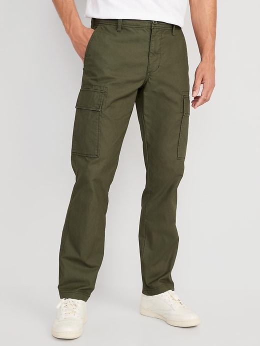 Straight Oxford Cargo Pants Product Image