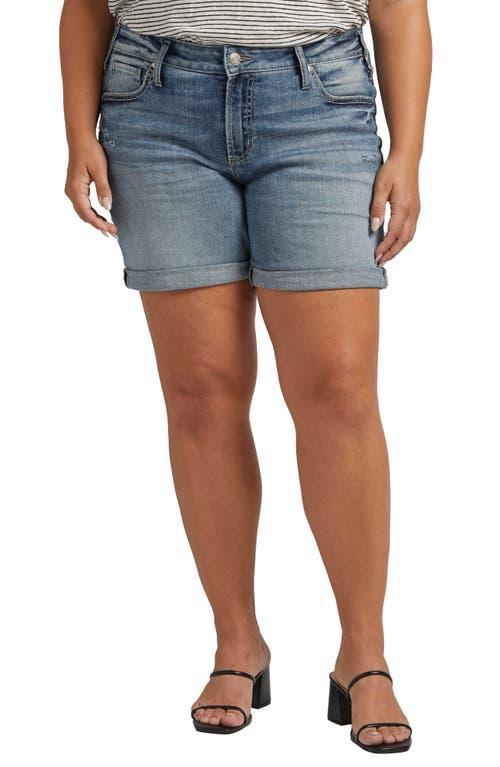 Silver Jeans Co. Boyfriend Denim Shorts Product Image