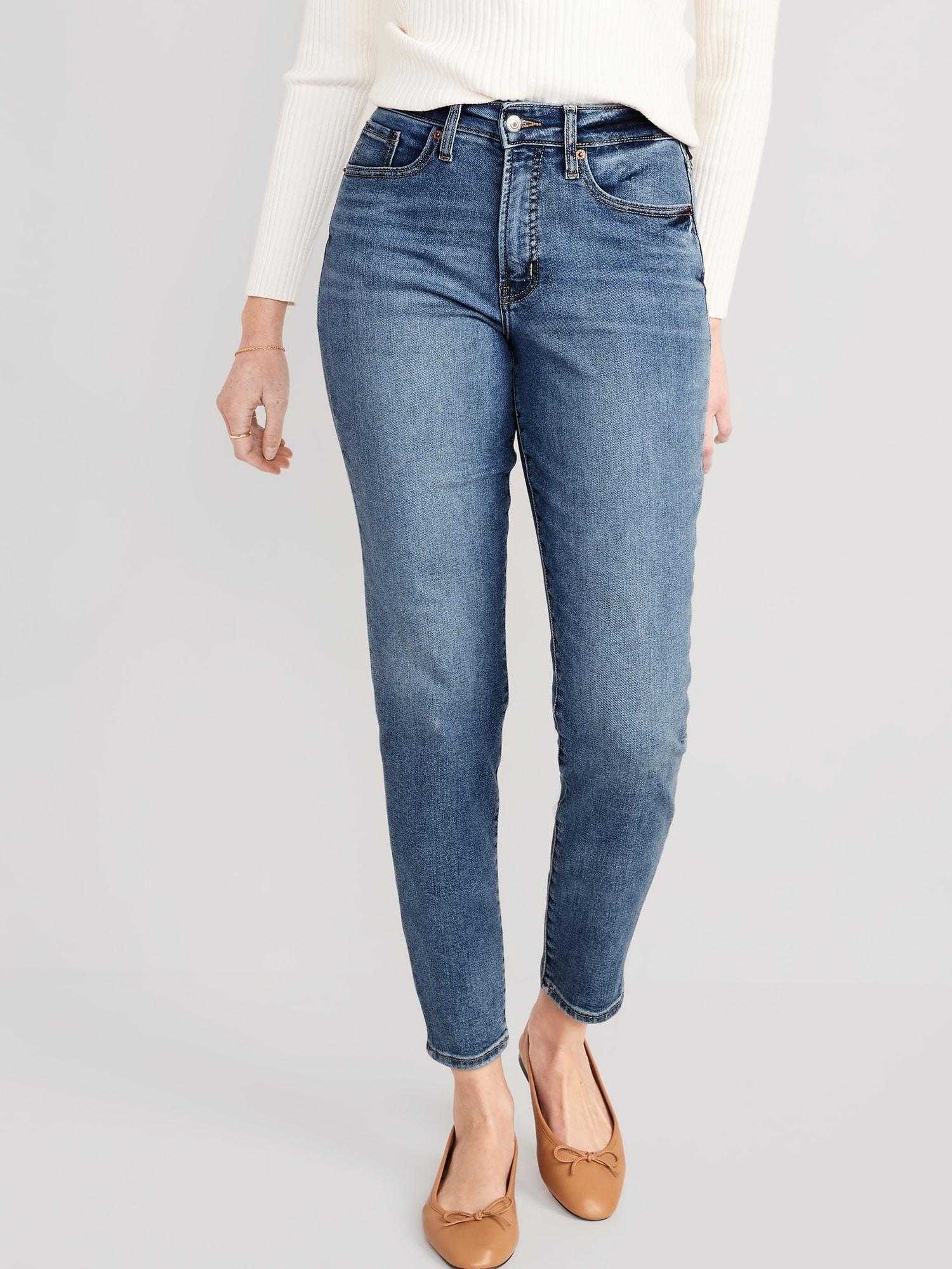 High-Waisted OG Straight Ankle Jeans Product Image