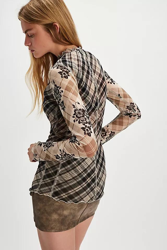 We The Free Chloe Printed Mesh Top Product Image