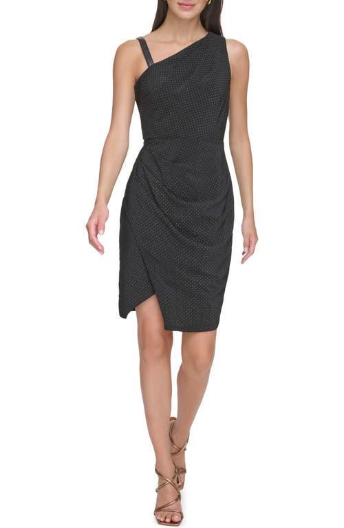 DKNY Studded Asymmetric Minidress Product Image