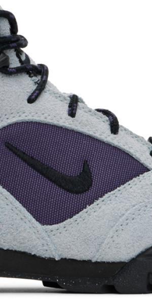 Nike Purple & Gray ACG Torre Mid Waterproof Sneakers Product Image