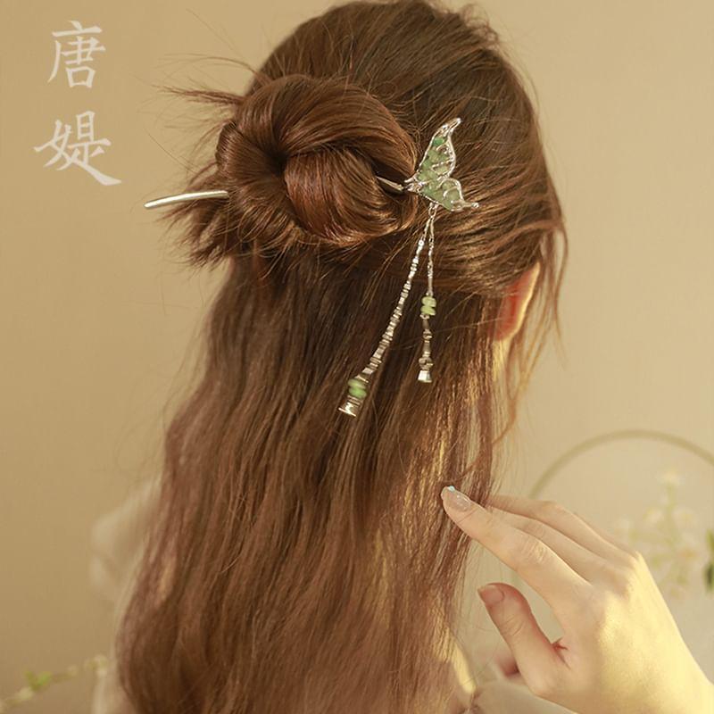 Mermaid Tail Rhinestone Alloy Hair Stick Product Image