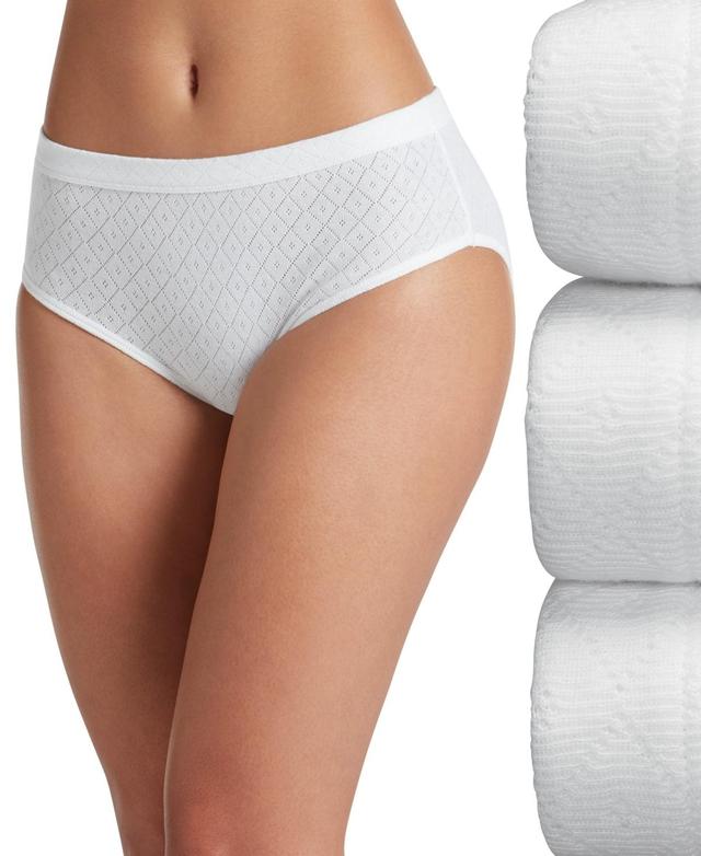 Womens Jockey 3-pk. Elance Breathe Hipster Panty Set 1540 Product Image