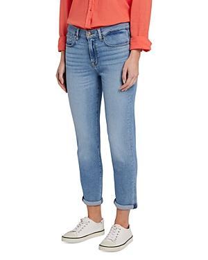 7 For All Mankind Josefina High Waist Ankle Boyfriend Jeans Product Image