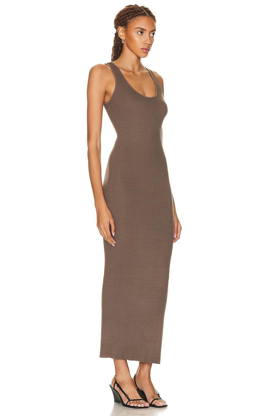 Enza Costa Silk Rib Ankle Length Tank Dress Size XS. Product Image