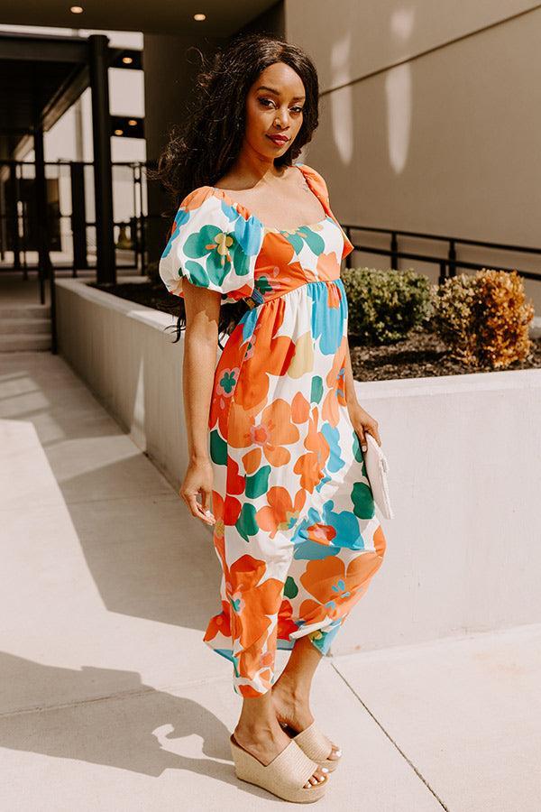 Floral Fascination Maxi Dress Product Image