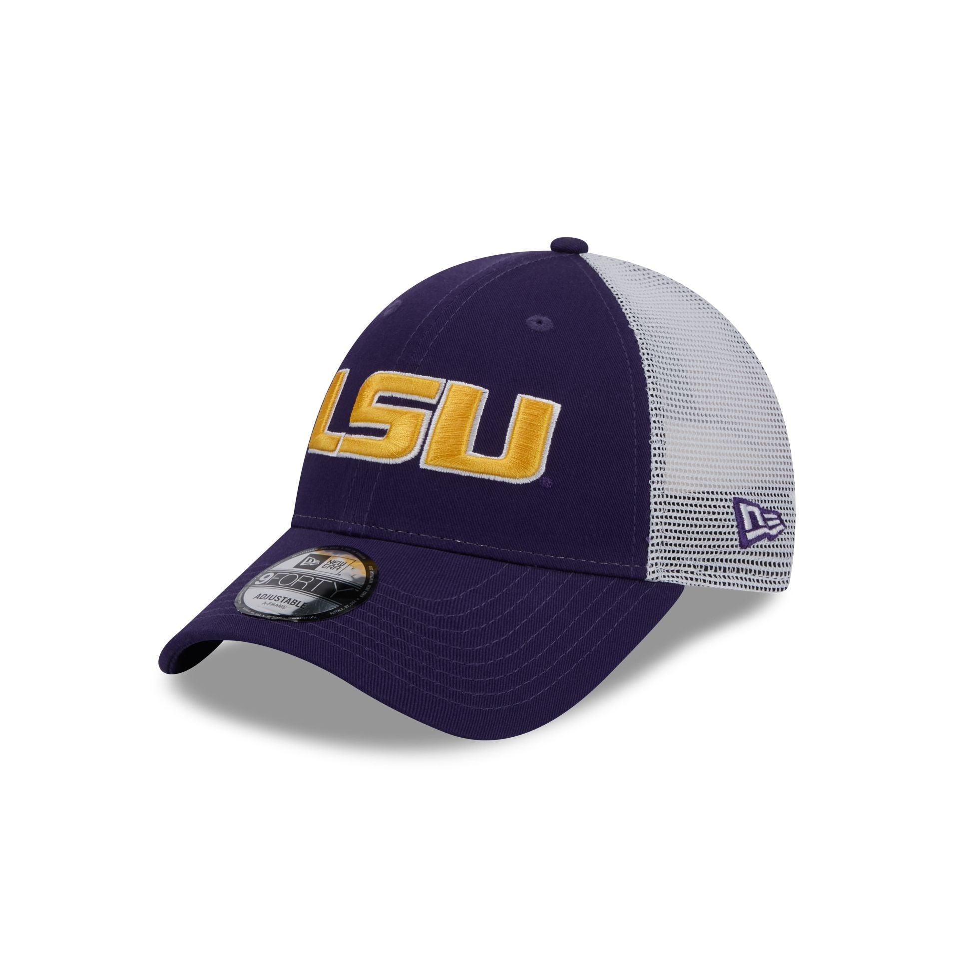 LSU Tigers Purple 9FORTY Trucker Hat Male Product Image