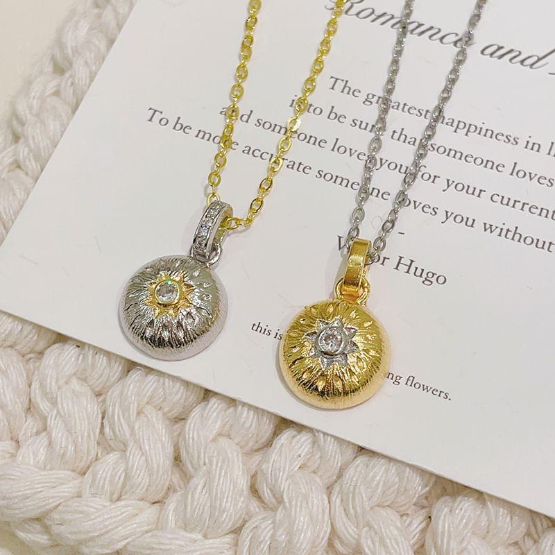 CZ Dome Necklace Product Image