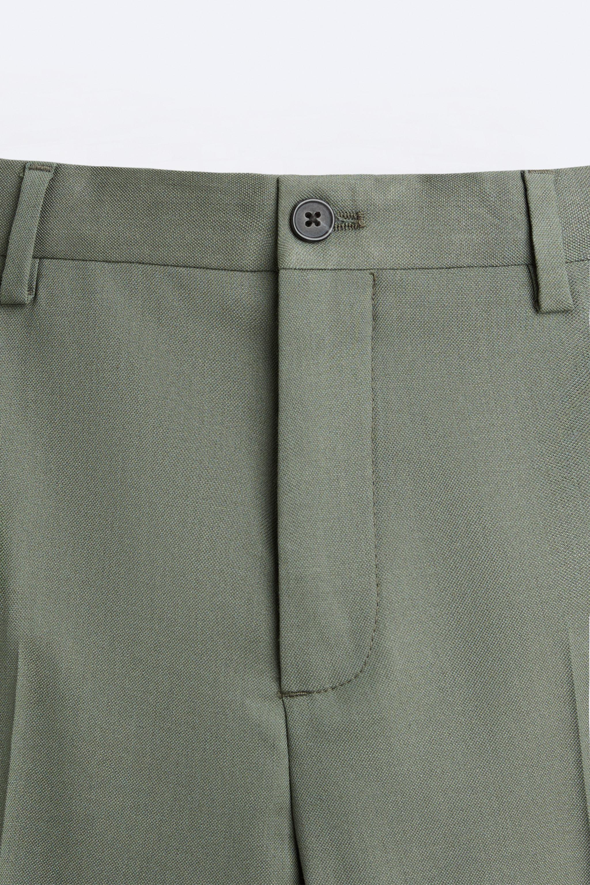 TEXTURED SUIT PANTS Product Image