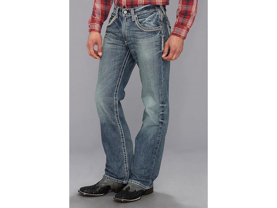 Ariat M5 Ridgeline Slim Straight Leg Jeans (Gambler) Men's Jeans Product Image