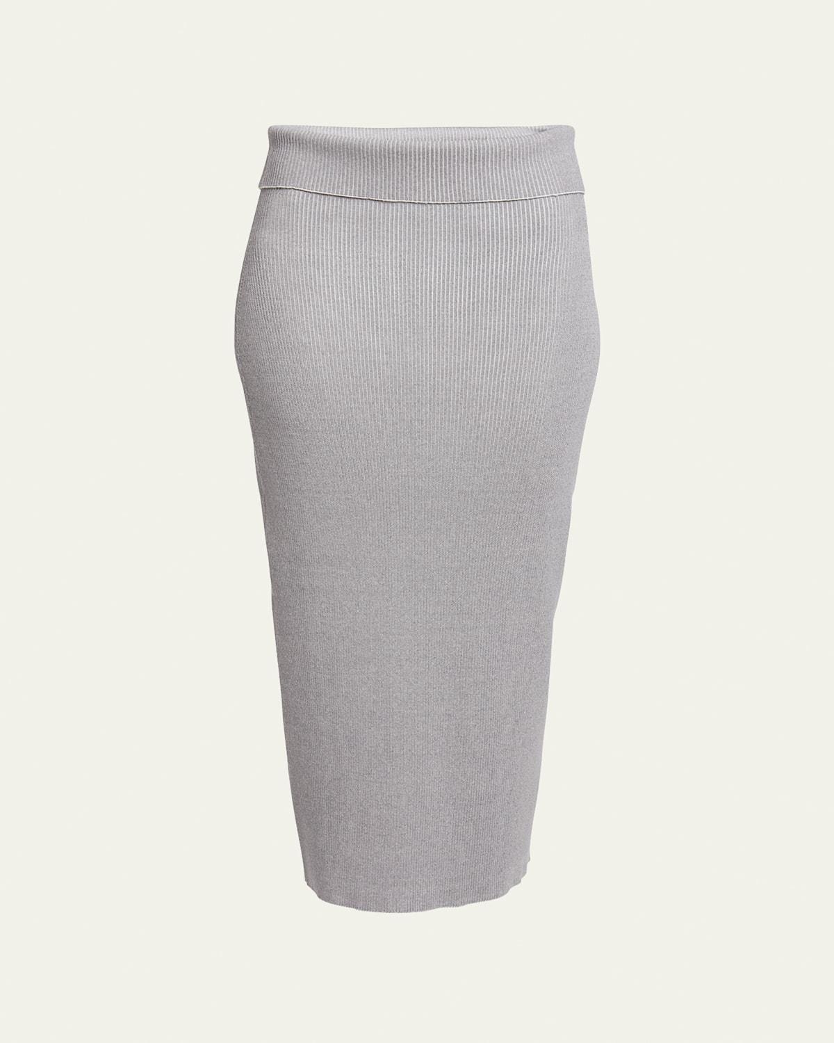 Willow Rib-Knit Midi Skirt product image