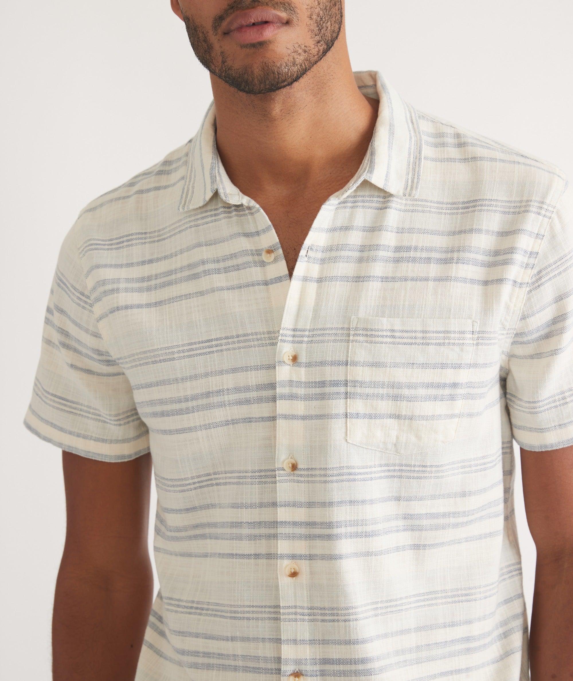 Stretch Selvage Short Sleeve Shirt Product Image