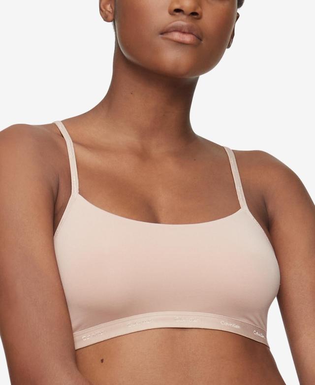 Calvin Klein Womens Form To Body Unlined Bralette QF6757 Product Image