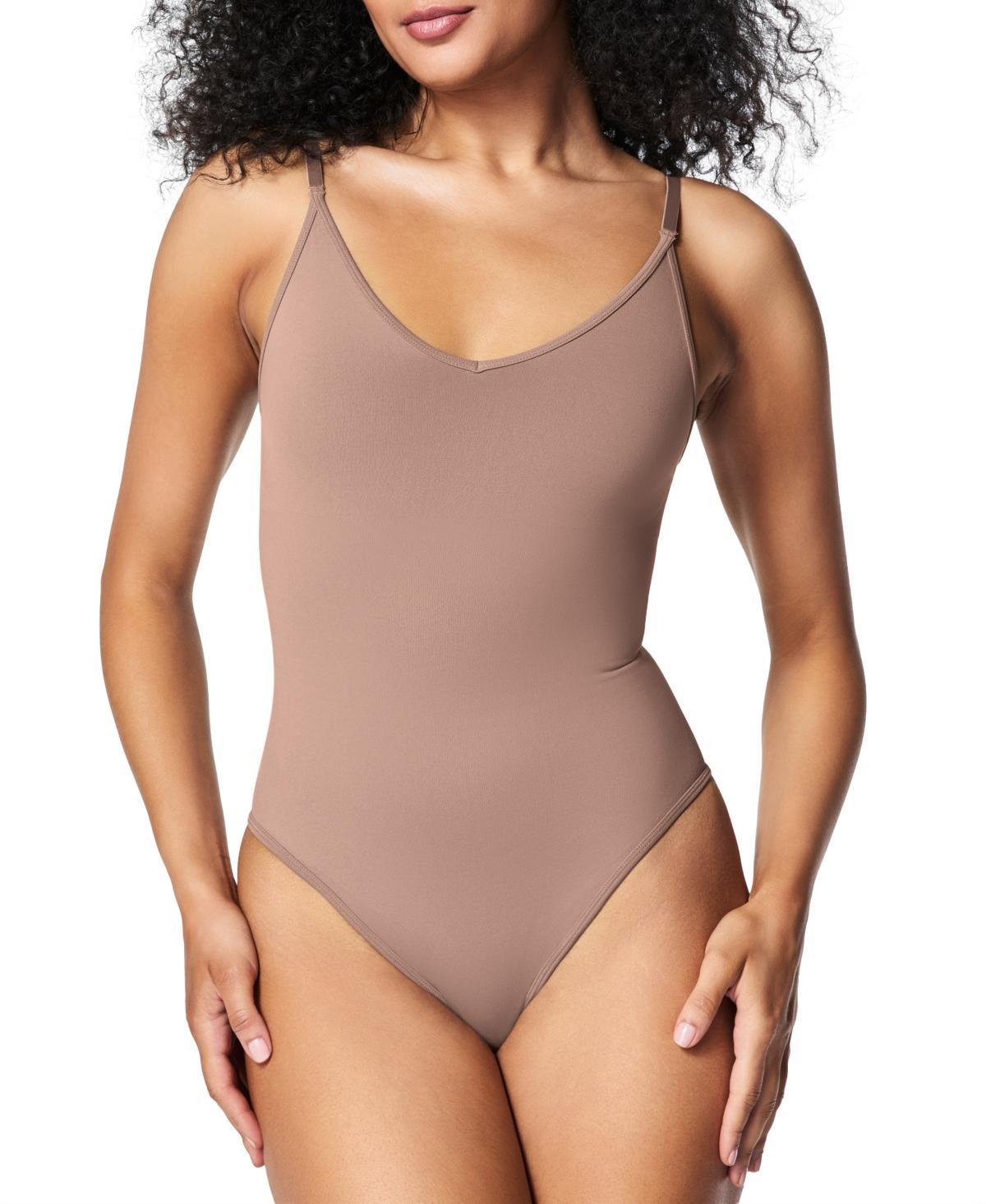 Spanx Womens Everyday Seamless Shaping Thong Bodysuit Product Image