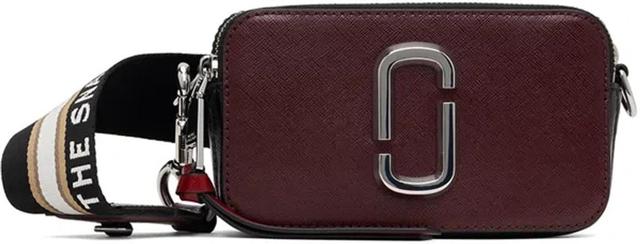 Burgundy 'the Snapshot' Bag In Brown Product Image