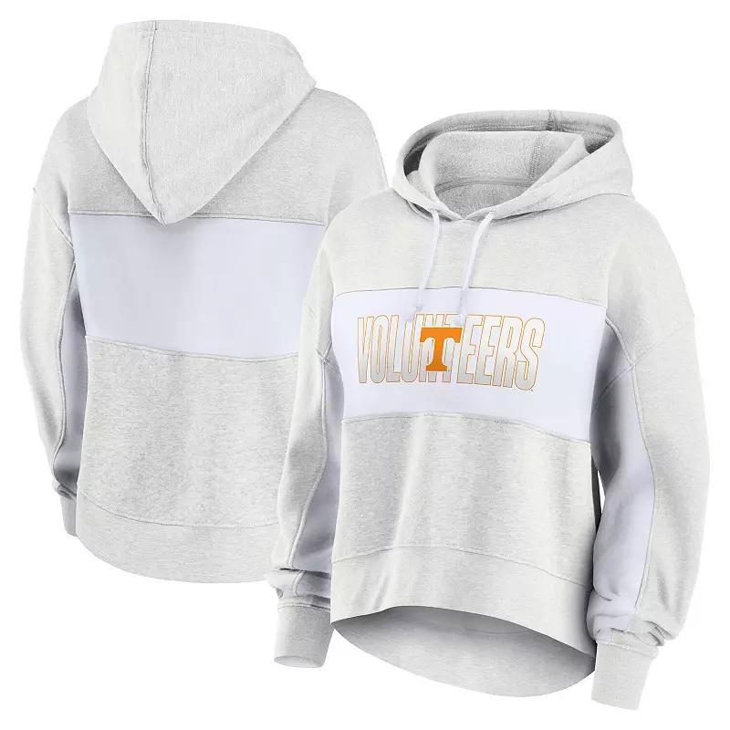 Womens Fanatics Oatmeal Tennessee Volunteers Up For It Pullover Hoodie Product Image