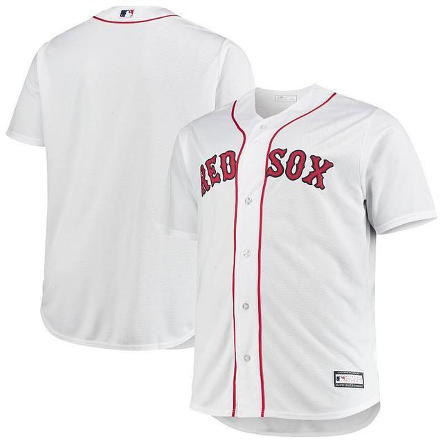 Mens Boston Red Sox Big & Tall Home Replica Team Jersey Product Image