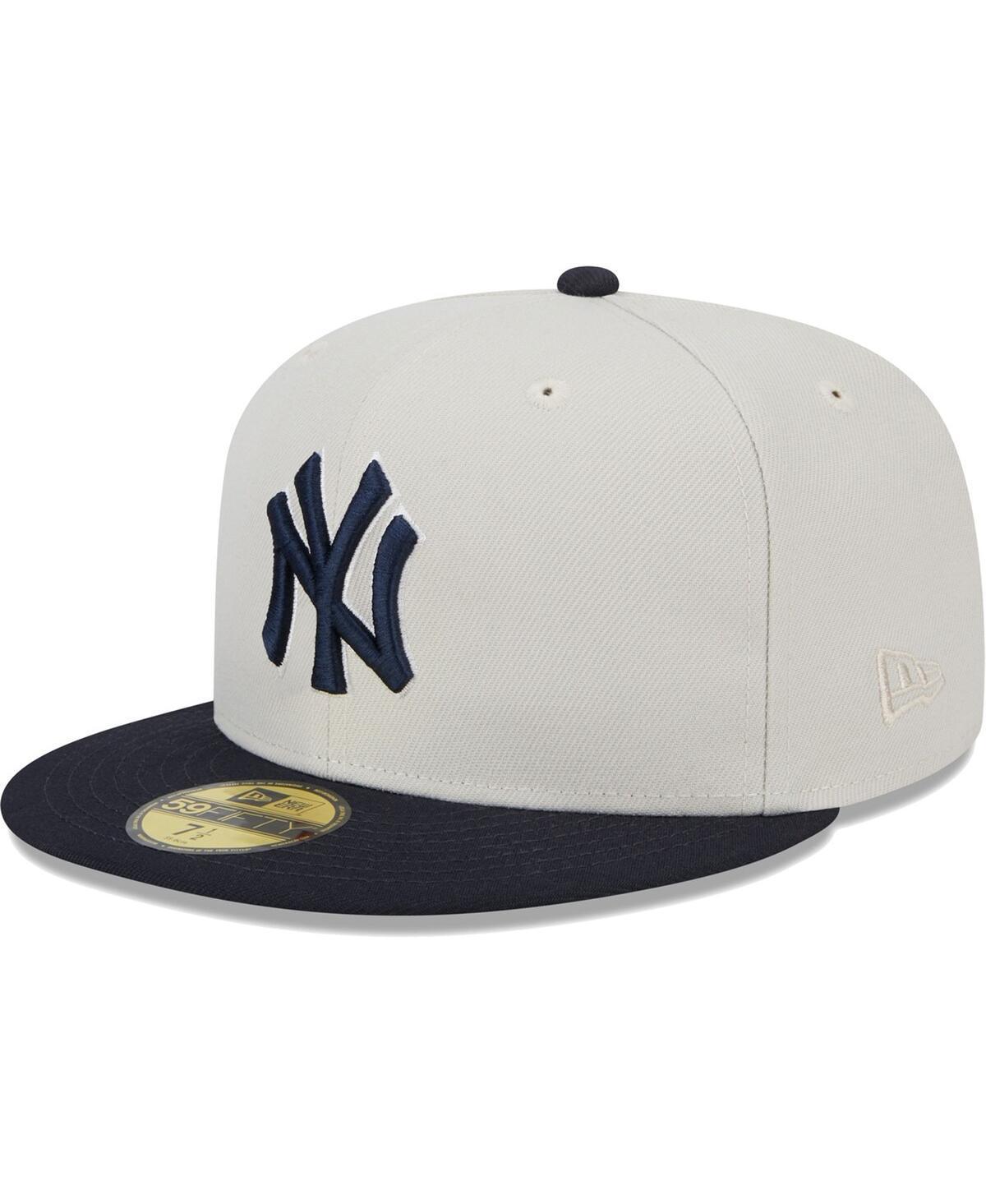 Mens New Era Gray New York Yankees World Class Back Patch 59FIFTY Fitted Hat - Gray Product Image