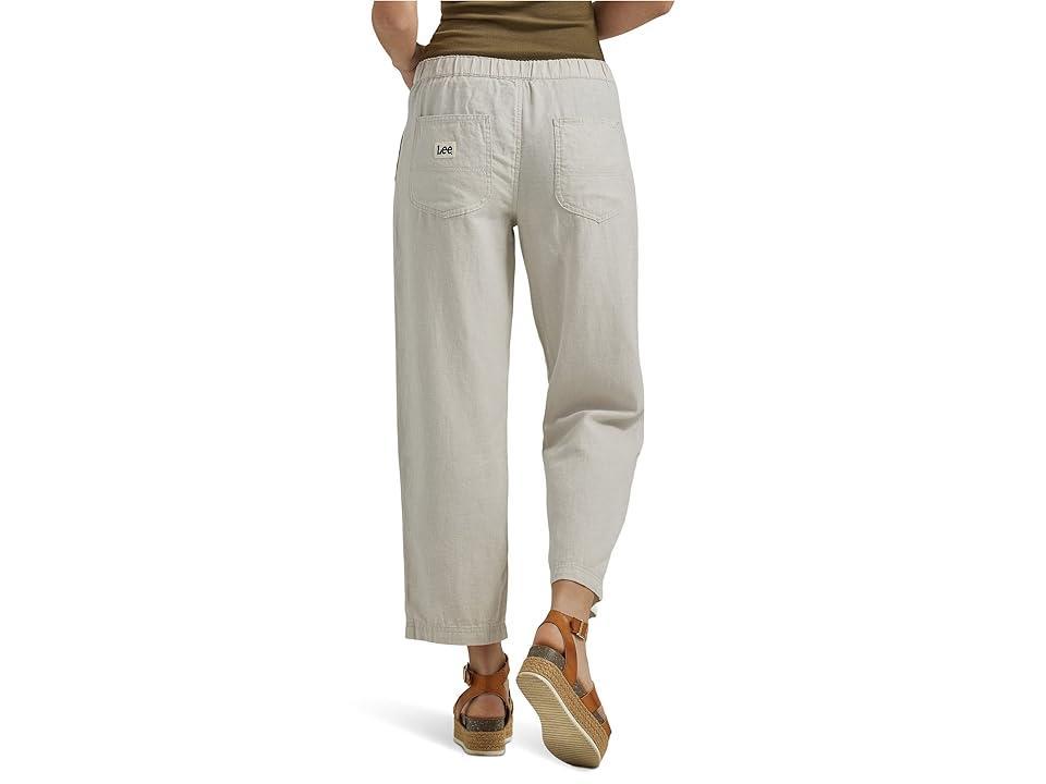 Lee Ultra Lux Pull-On Crop (Foggy) Women's Casual Pants Product Image