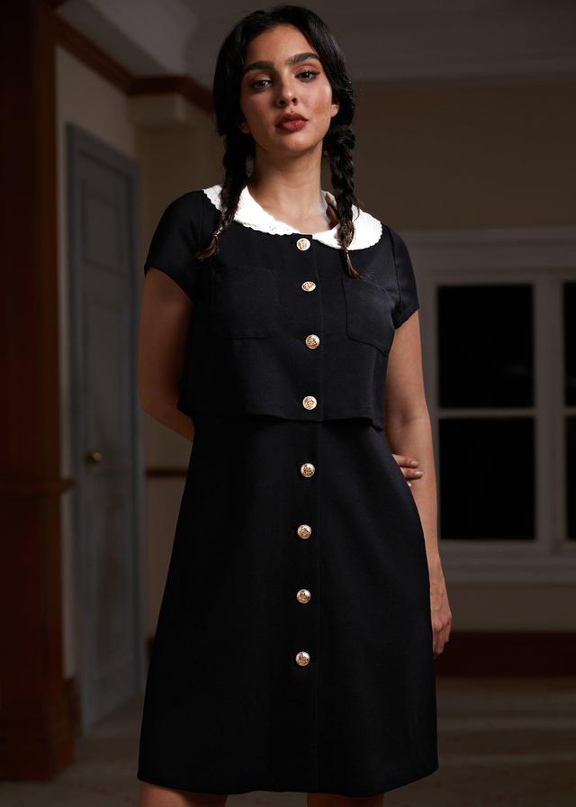 Falling for the Fall Equinox Collared Dress Product Image