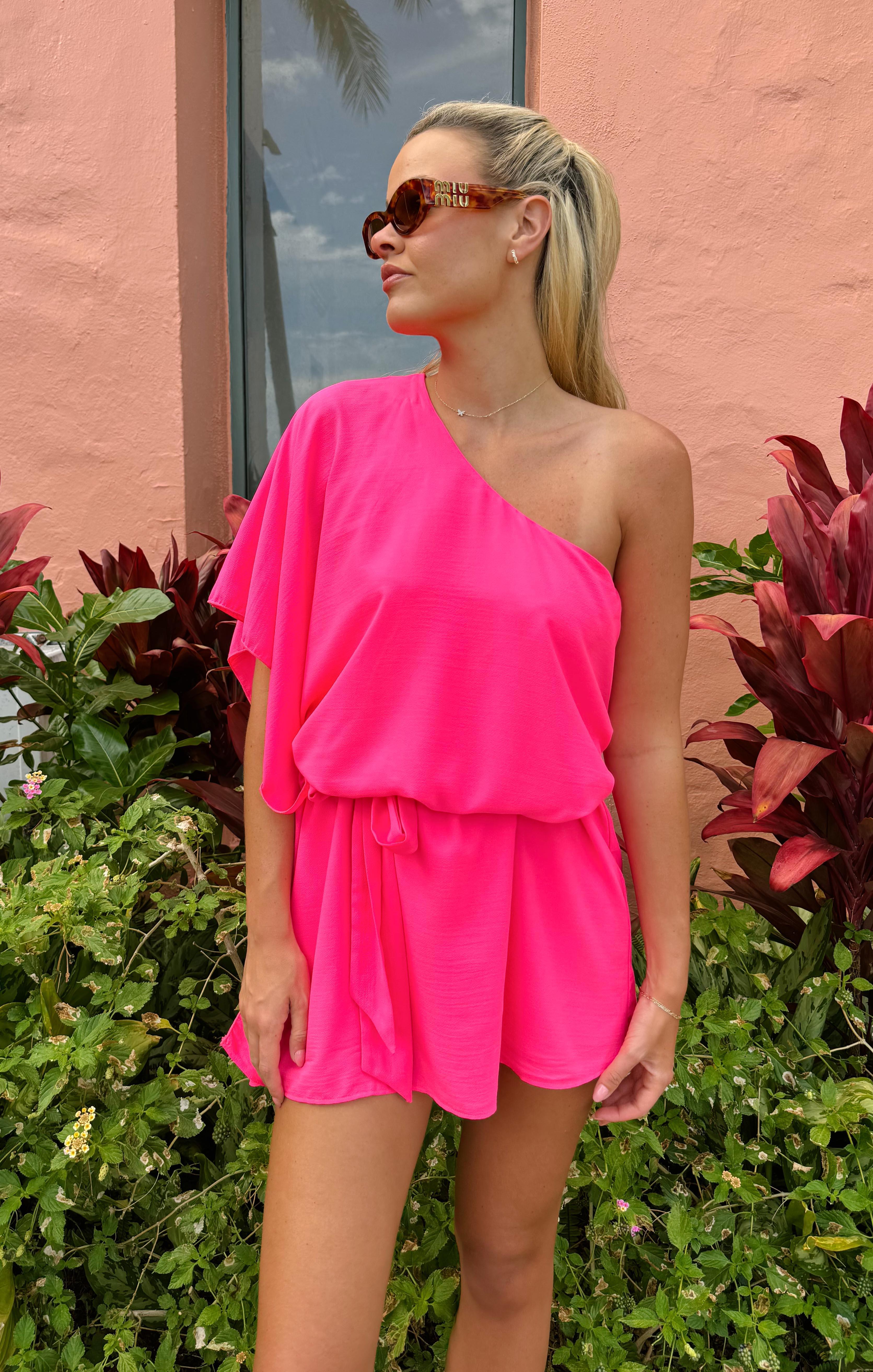 Trish Dress ~ Pink Pebble Product Image