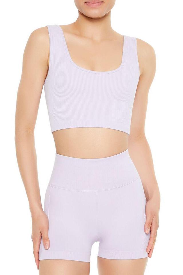 Seamless Square-Neck Sports Bra | Forever 21 Product Image