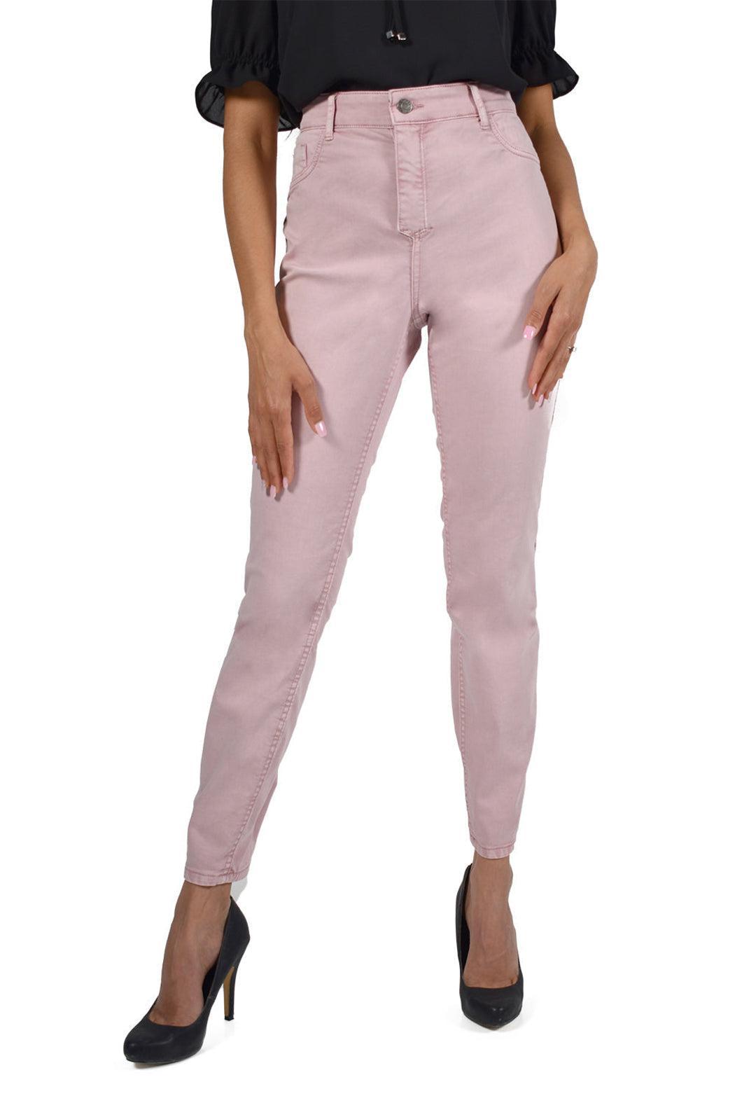 Pink/Fashion Reversable Jean Pant Product Image