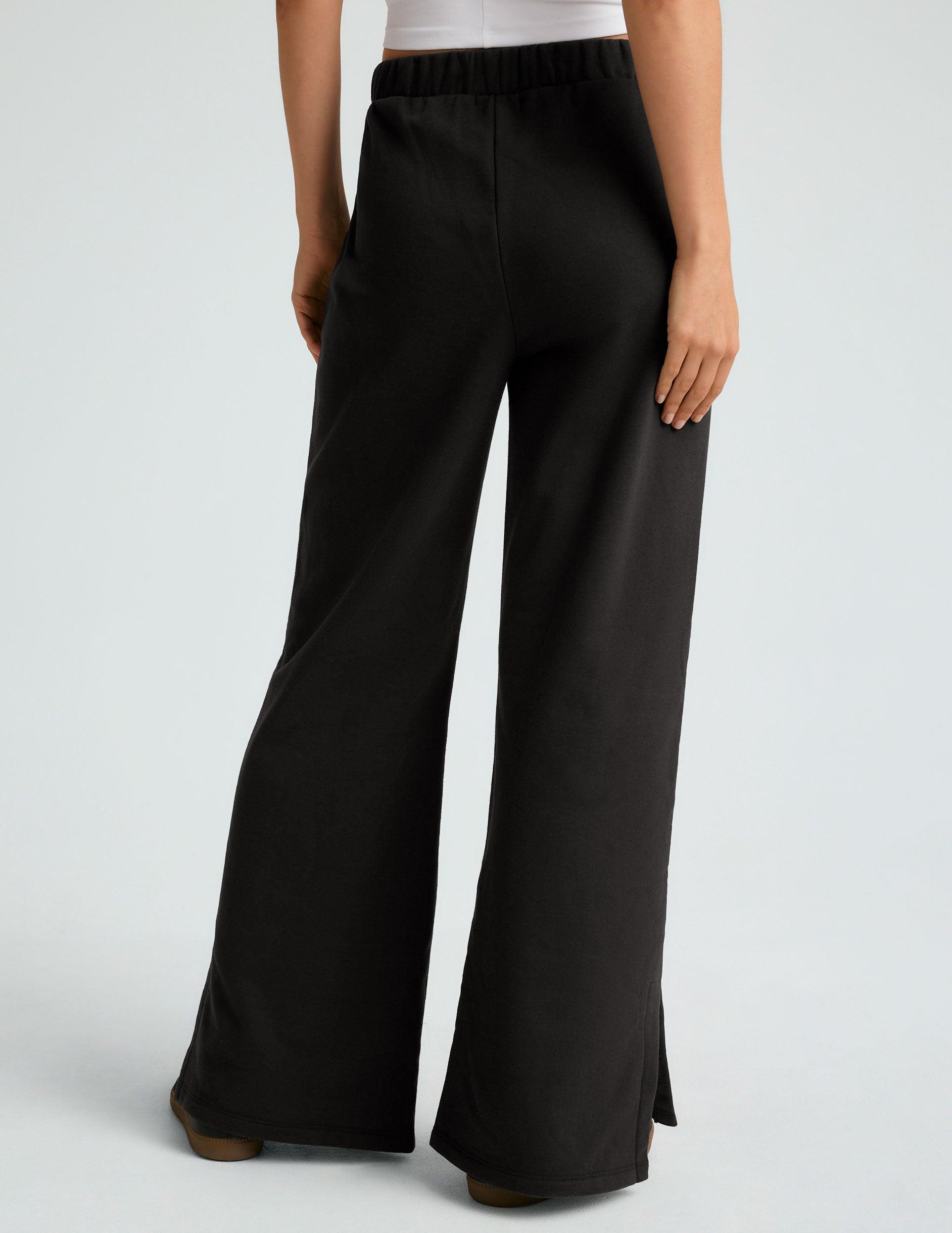 Open Ended Mid Rise Wide Leg Pant Product Image