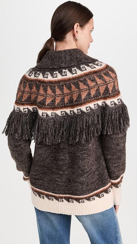 Saylor Ava Fair Isle Cardigan | Shopbop Product Image