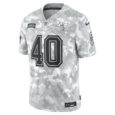 Mike Alstott Tampa Bay Buccaneers Salute to Service Men's Nike Dri-FIT NFL Limited Jersey Product Image