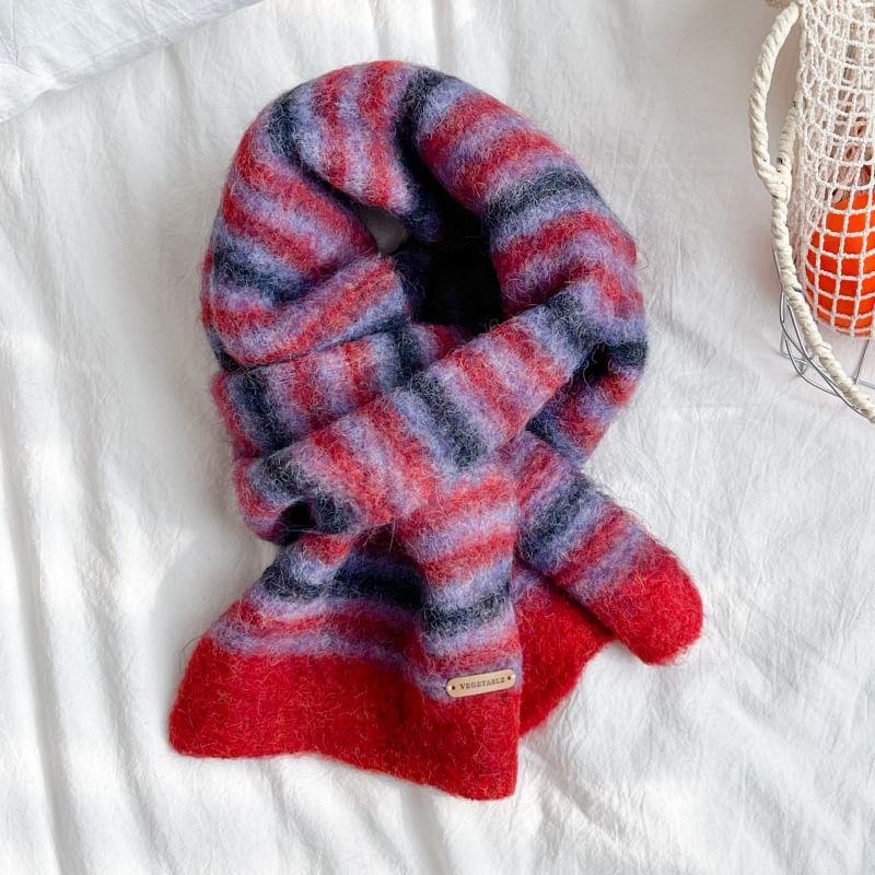 Striped Wool Scarf product image