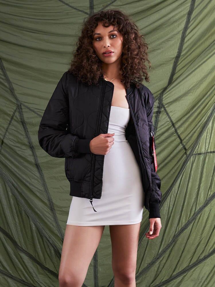 L-2B QUILTED BOMBER JACKET Product Image