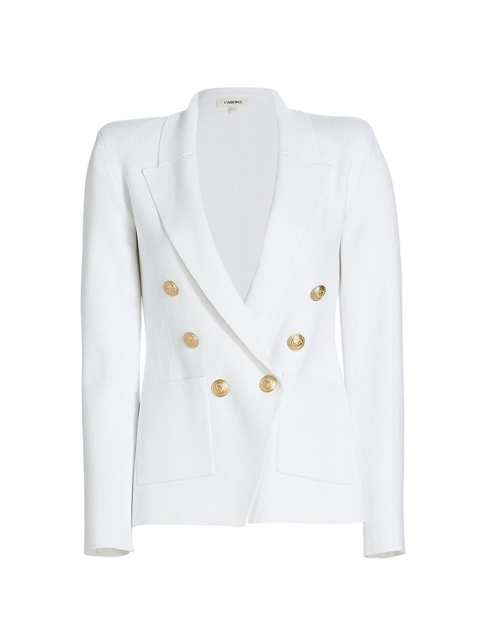 Womens Kenzie Fitted Knit Blazer Product Image