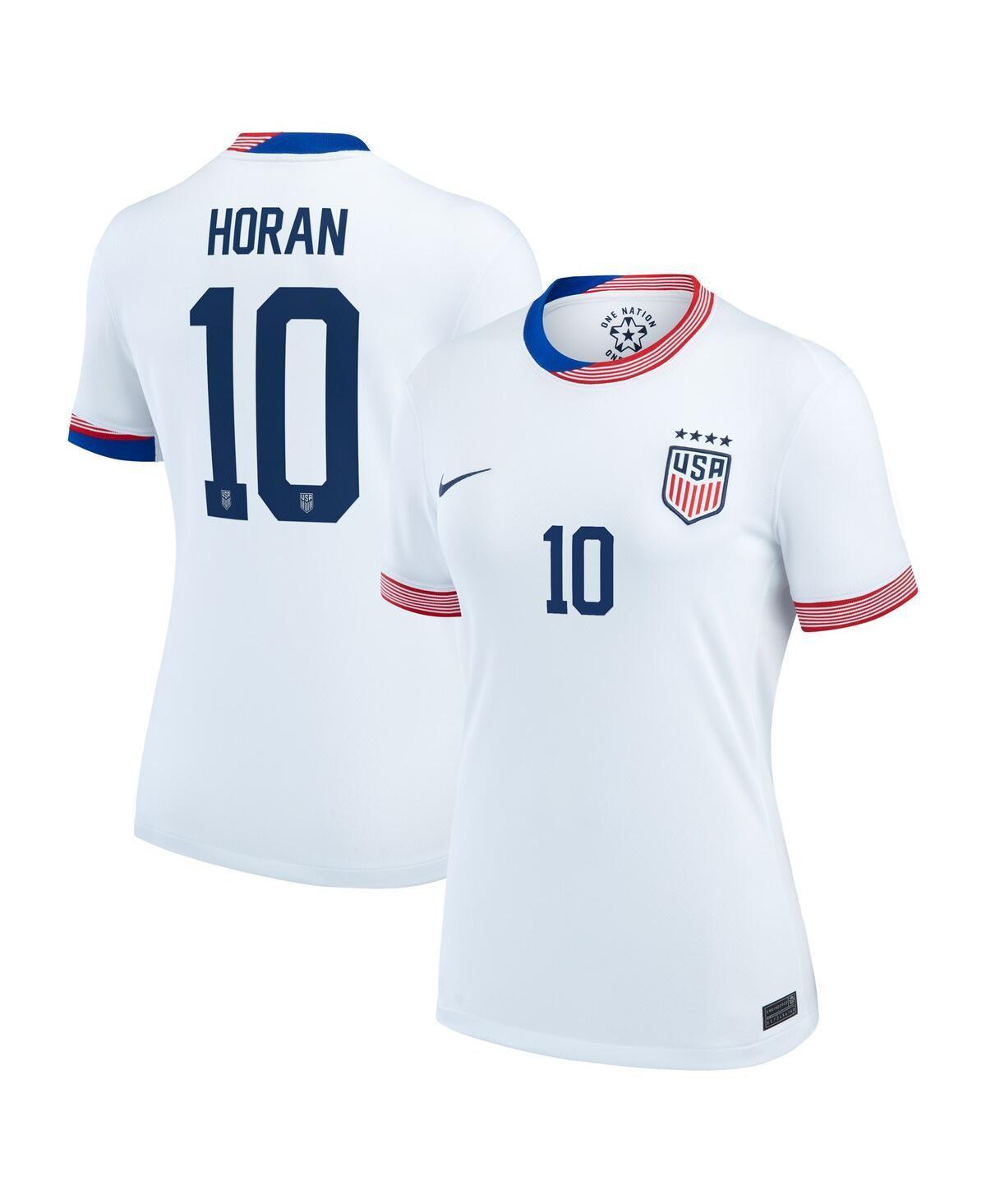 Lindsey Horan USWNT 2024 Stadium Home Nike Women's Dri-FIT Soccer Jersey Product Image