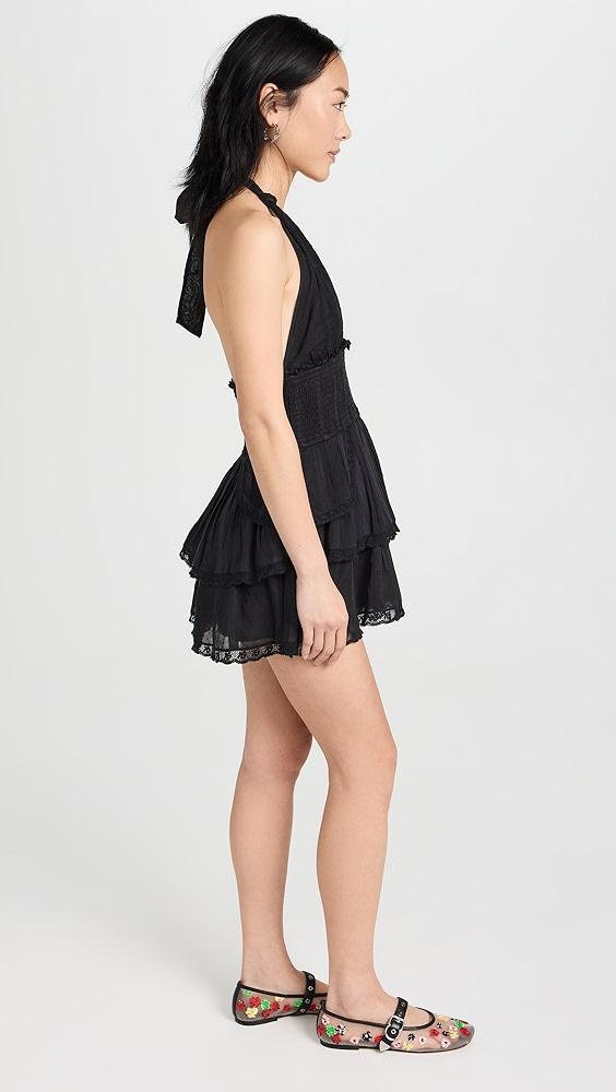 LoveShackFancy Deanna Halter Dress | Shopbop Product Image