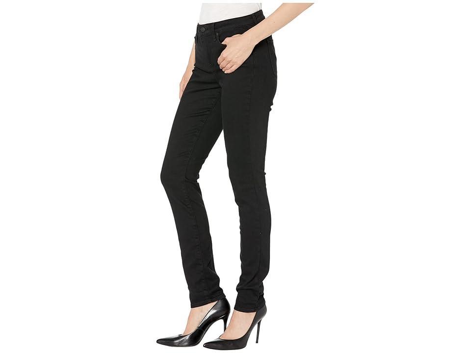 NYDJ Alina Skinny Black) Women's Jeans Product Image