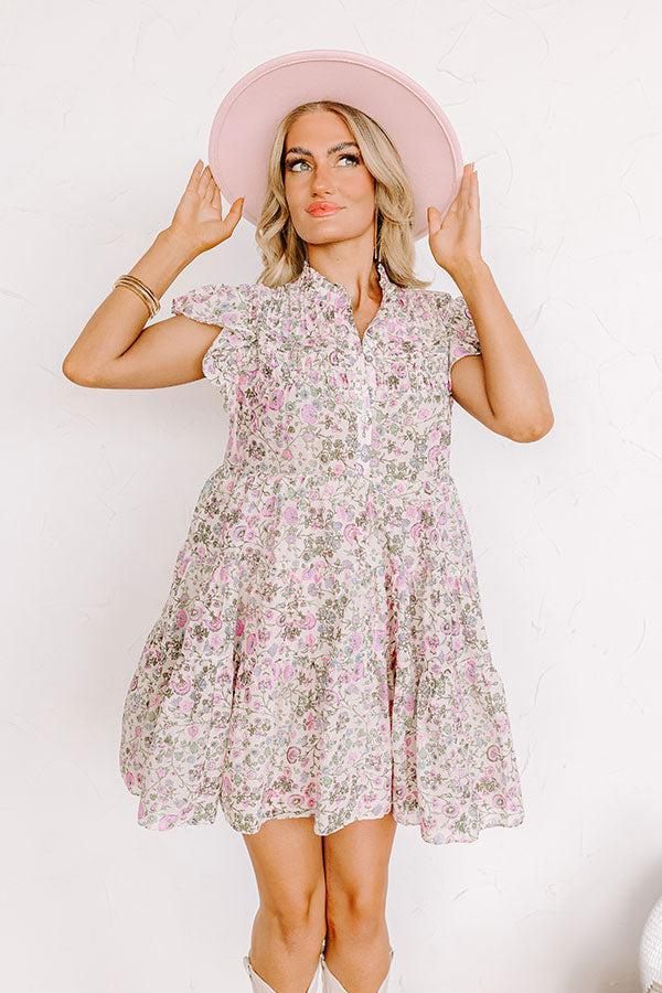 Wildflower Fields Mini Dress Product Image