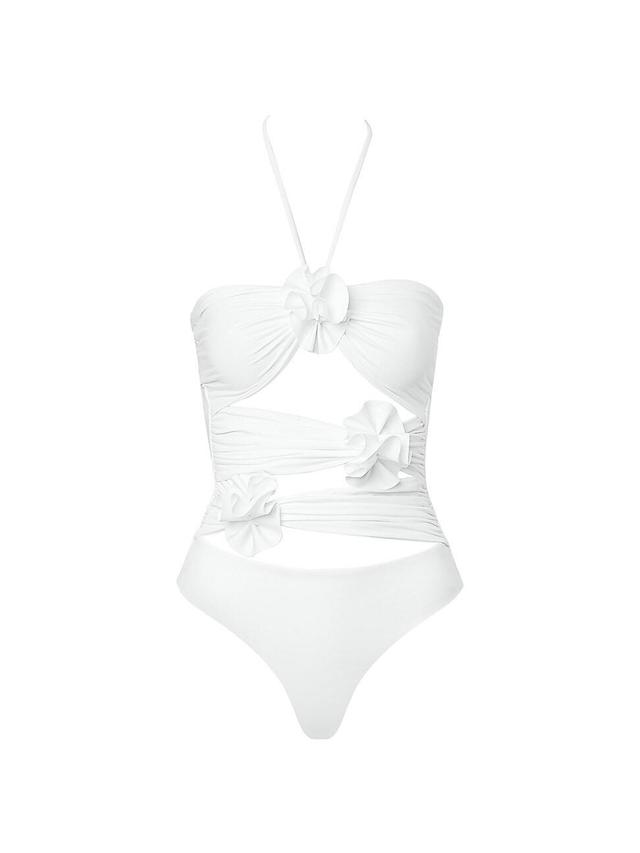 Womens Trinitaria One-Piece Cut-Out Swimsuit Product Image