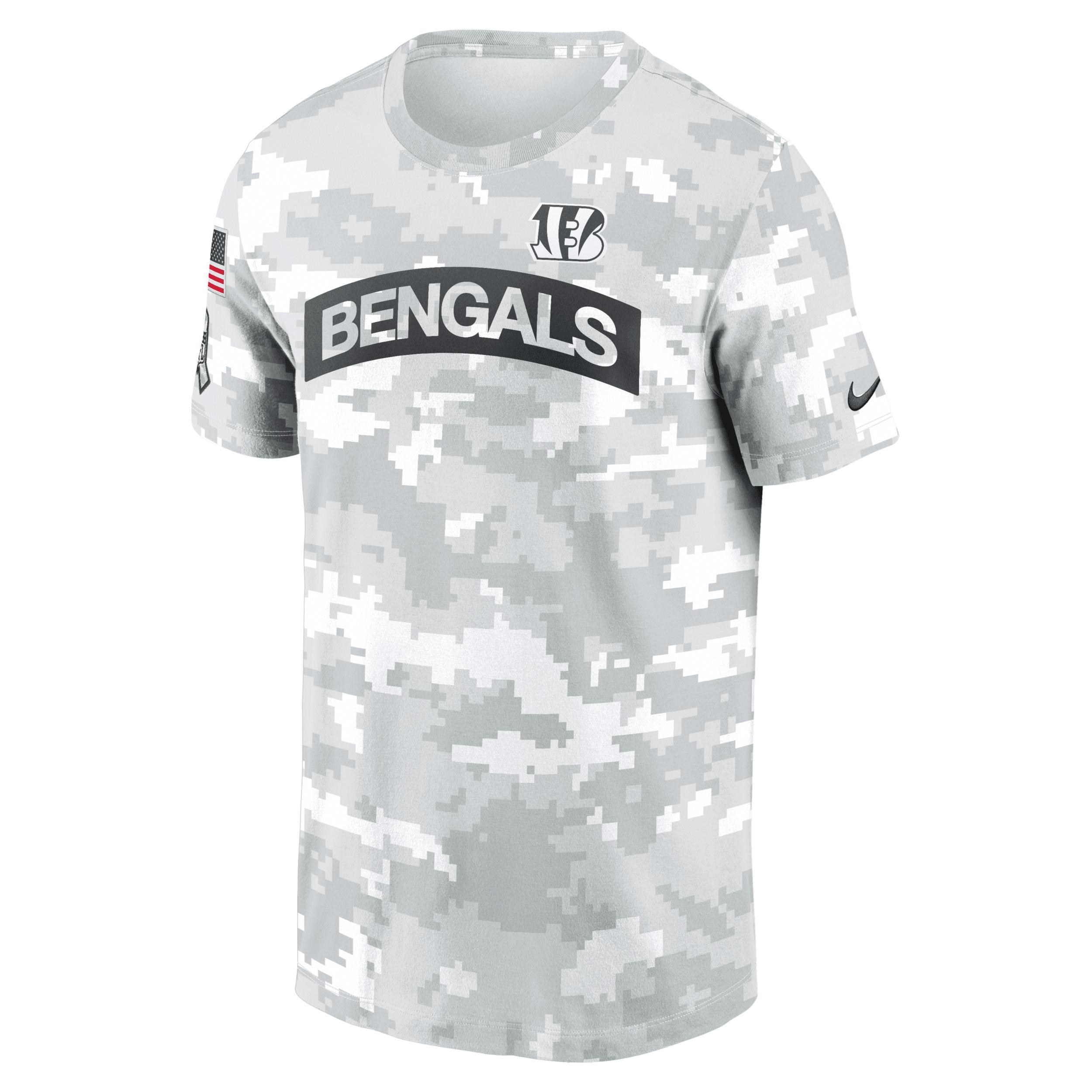 Cincinnati Bengals Salute to Service Edge Arch Nike Men's Dri-FIT NFL T-Shirt Product Image