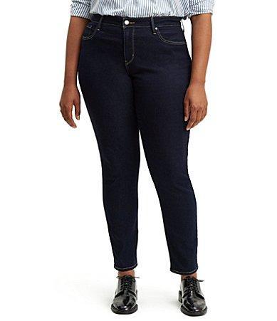 Plus Size Levis 311 Shaping Skinny Jeans, Womens Med Blue Product Image