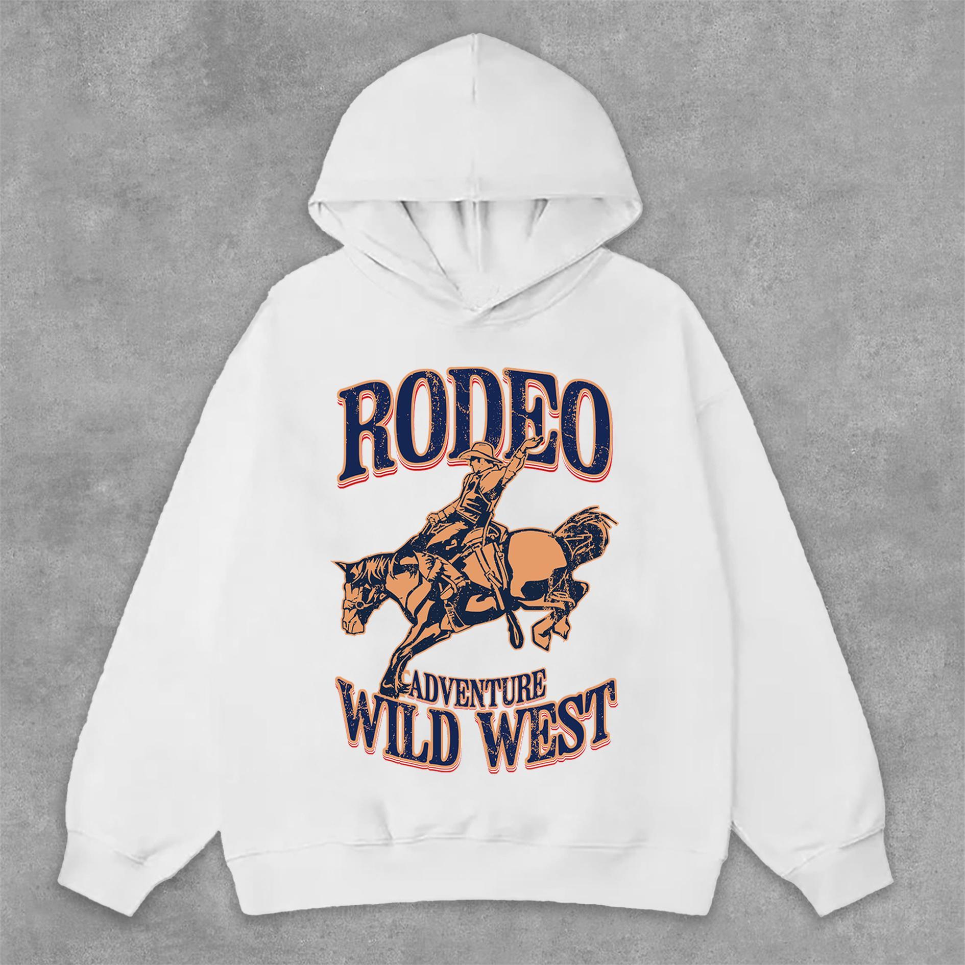 Sopula Coors Banquet Rodeo Classic Graphics Print Side Pockets Hoodie Product Image