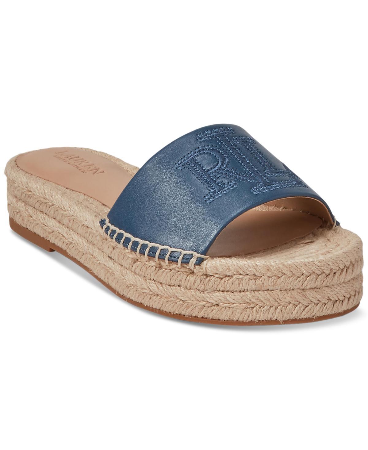 Lauren Ralph Lauren Womens Polly Espadrille Flat Sandals Product Image