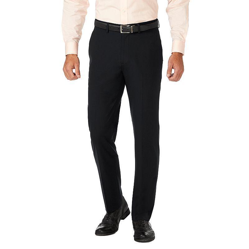 Mens J.M. Haggar(tm) 4-Way Stretch Dress Pant - Slim Fit Flat Front Product Image