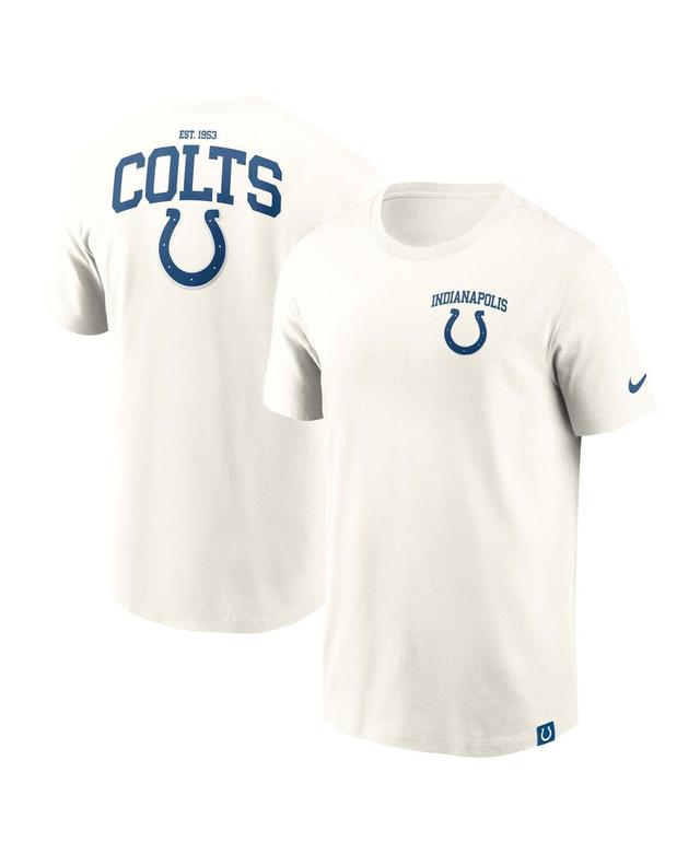 Nike Mens Cream Indianapolis Colts Blitz Essential T-Shirt Product Image