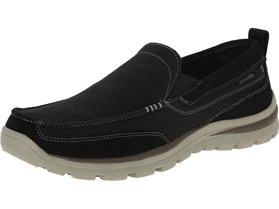 SKECHERS Relaxed Fit Superior - Milford Men's Slip on Shoes Product Image