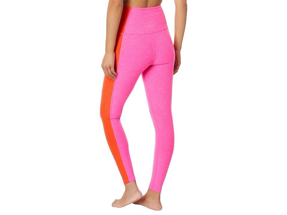 Womens Vitality Colorblocked High-Waisted Midi Leggings Product Image